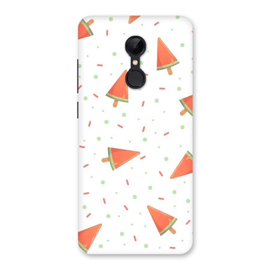 Watermelon Ice Creams Back Case for Redmi 5