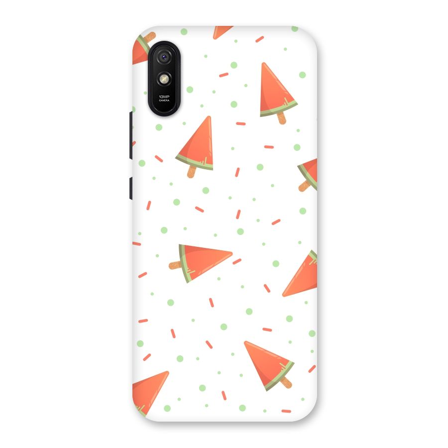 Watermelon Ice Creams Back Case for Redmi 9A