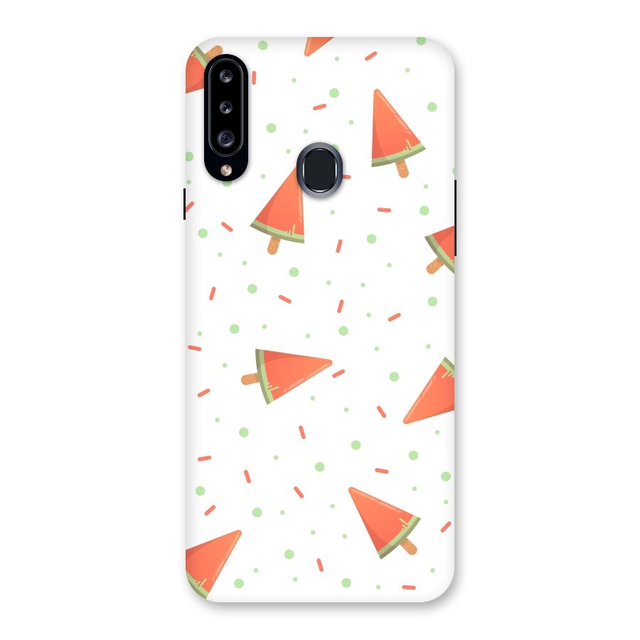 Watermelon Ice Creams Back Case for Samsung Galaxy A20s