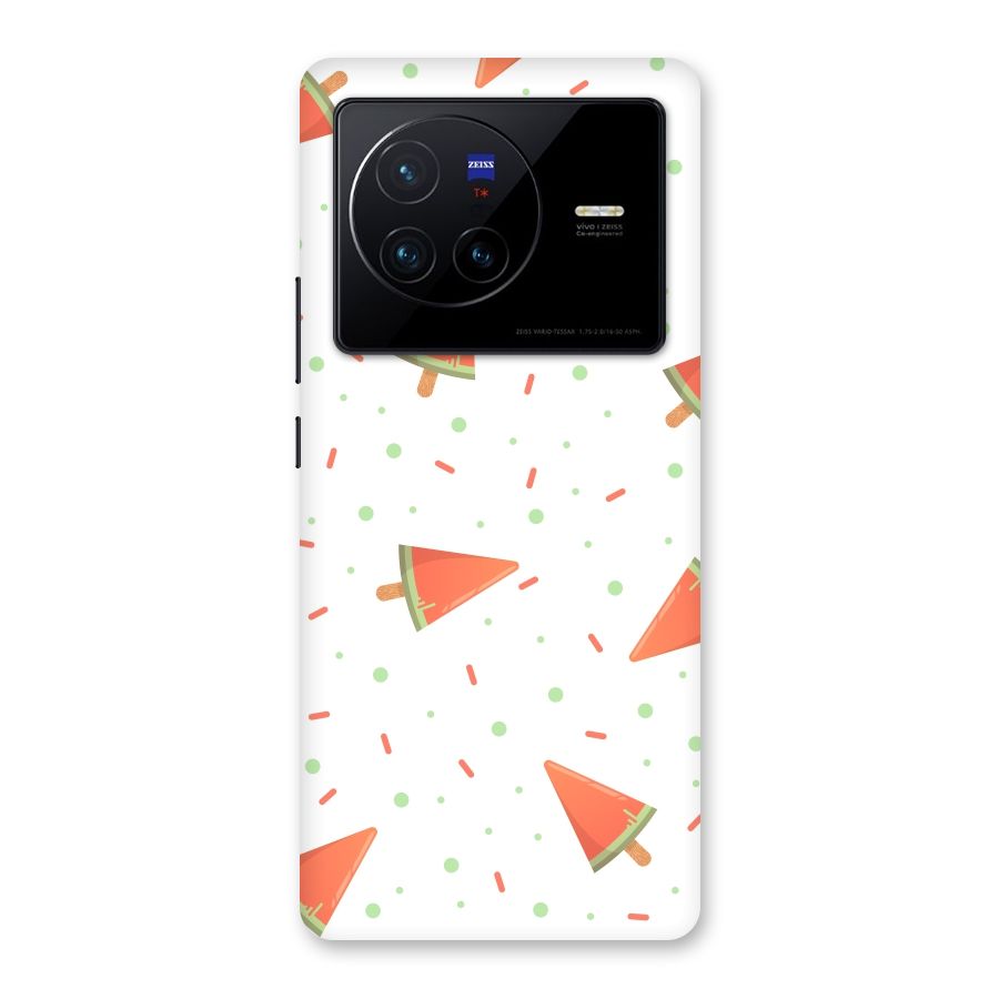 Watermelon Ice Creams Back Case for Vivo X80