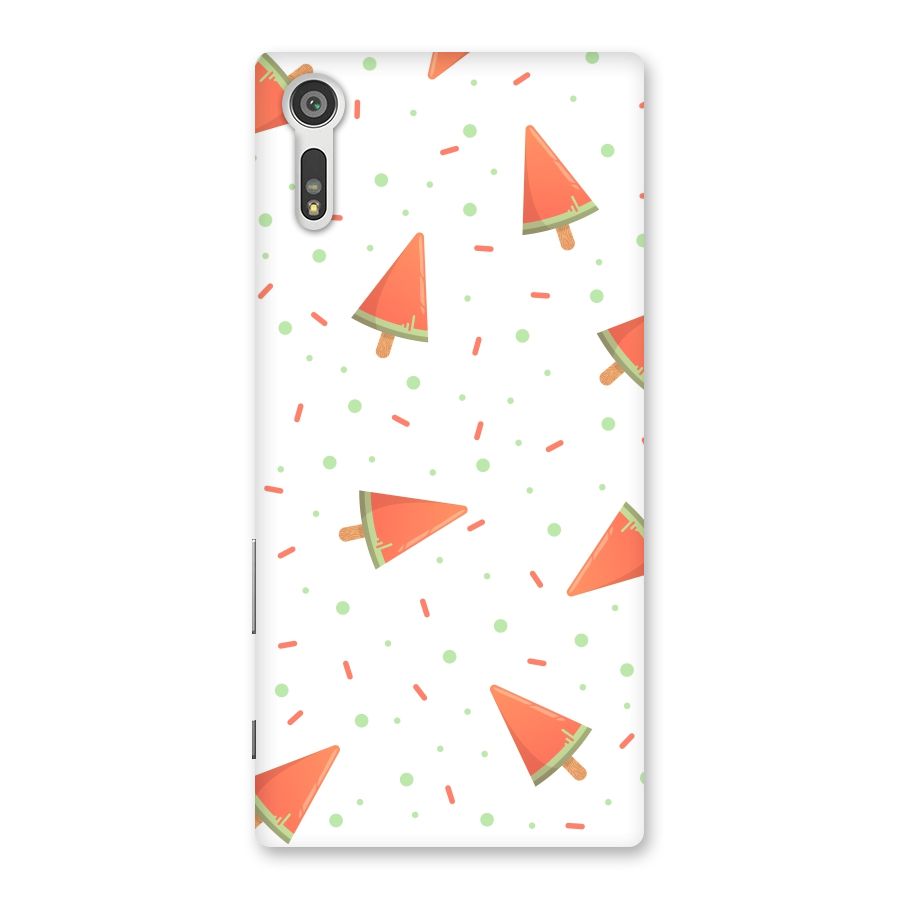 Watermelon Ice Creams Back Case for Xperia XZ