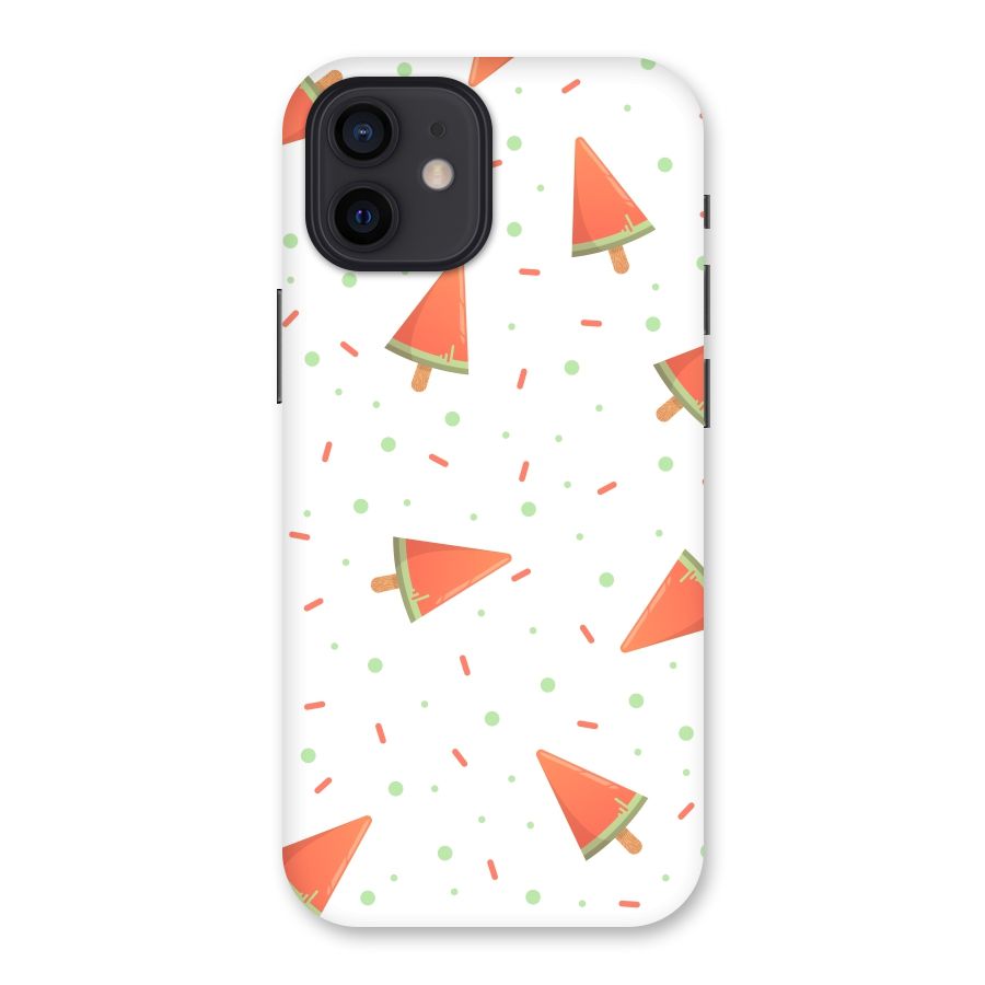 Watermelon Ice Creams Back Case for iPhone 12