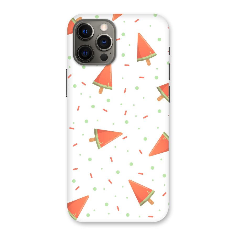 Watermelon Ice Creams Back Case for iPhone 12 Pro Max