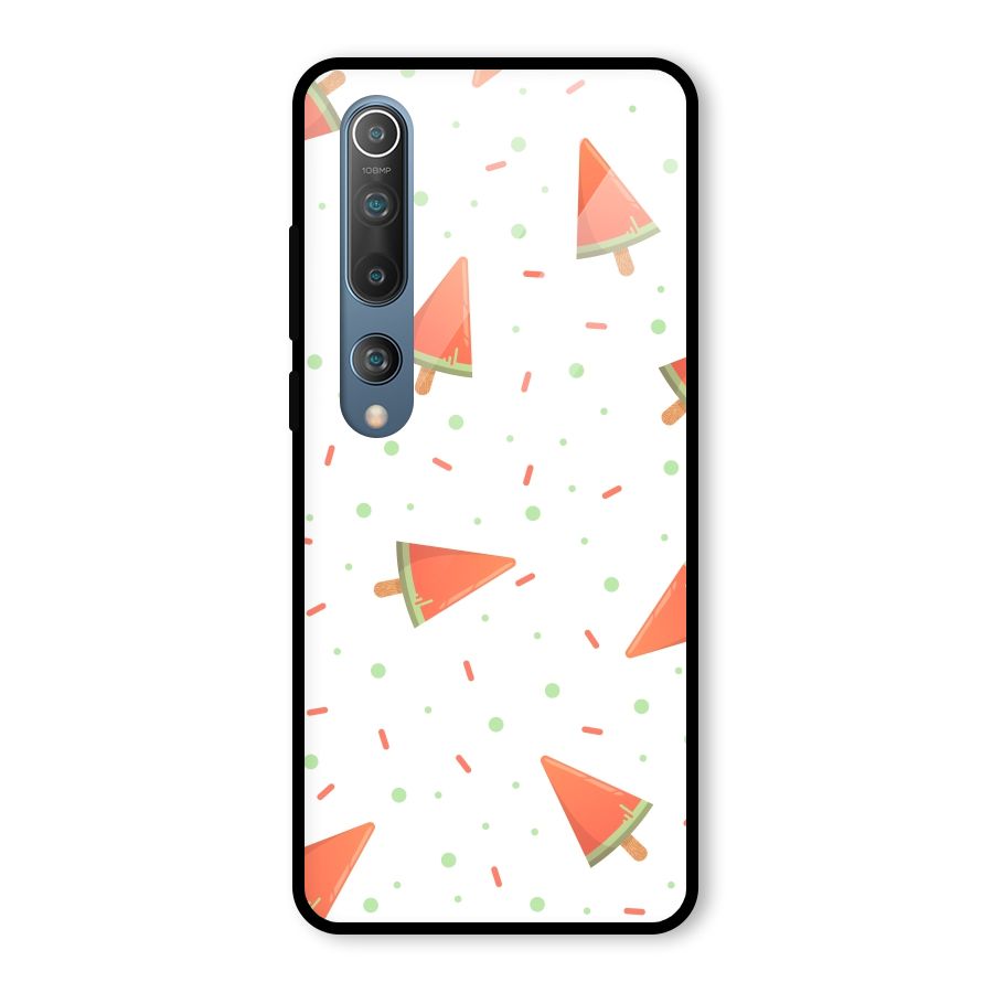 Watermelon Ice Creams Glass Back Case for Mi 10
