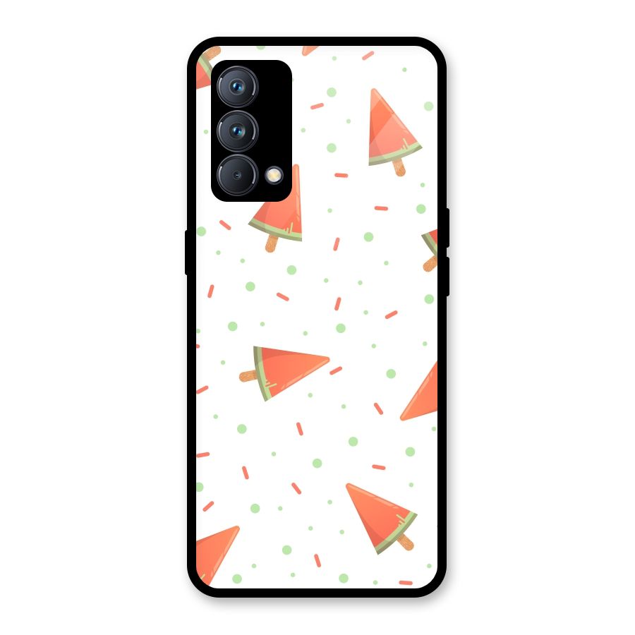 Watermelon Ice Creams Glass Back Case for Realme GT Master Edition