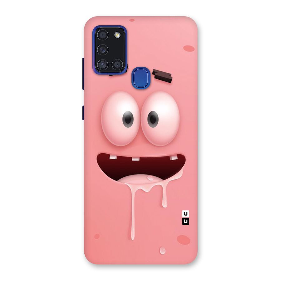 Watery Mouth Back Case for Galaxy A21s