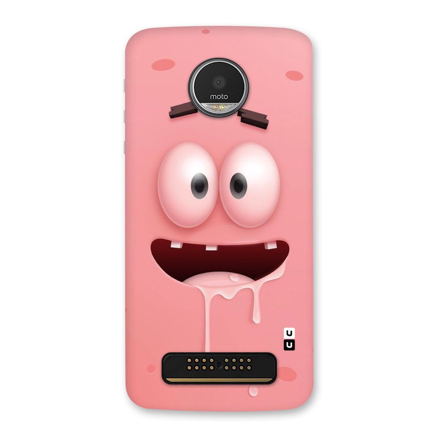 Watery Mouth Back Case for Moto Z Play