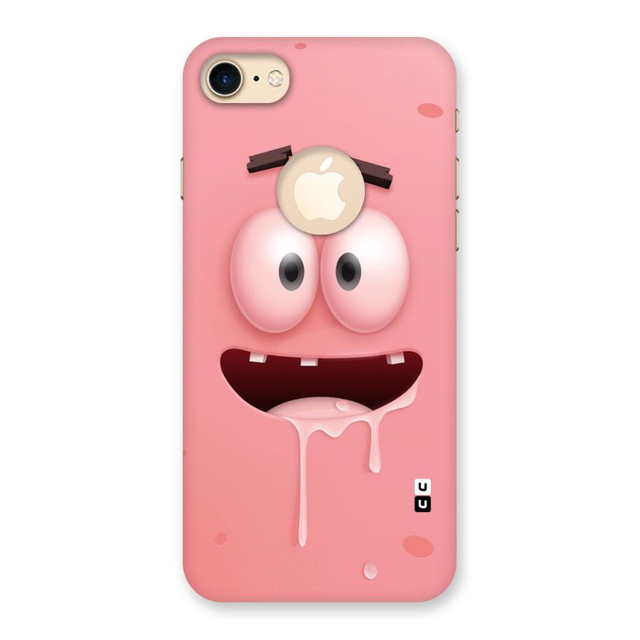 Watery Mouth Back Case for iPhone 7 Logo Cut