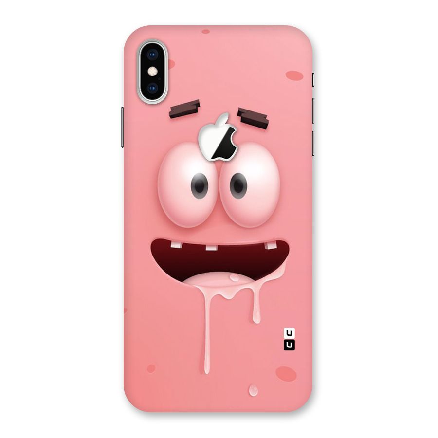 Watery Mouth Back Case for iPhone XS Max Apple Cut