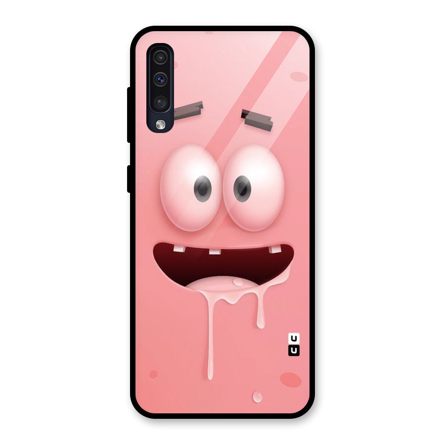 Watery Mouth Glass Back Case for Galaxy A50