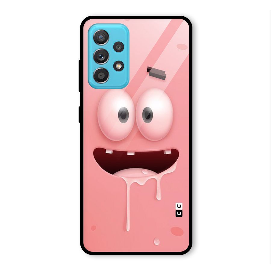 Watery Mouth Glass Back Case for Galaxy A52
