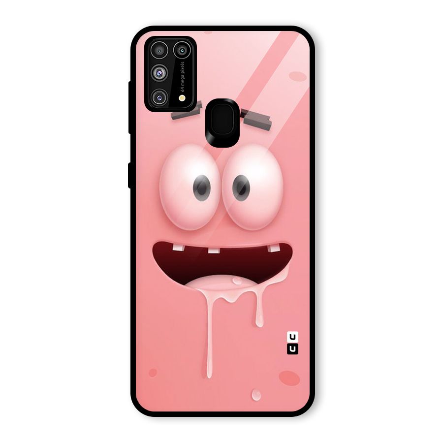 Watery Mouth Glass Back Case for Galaxy F41