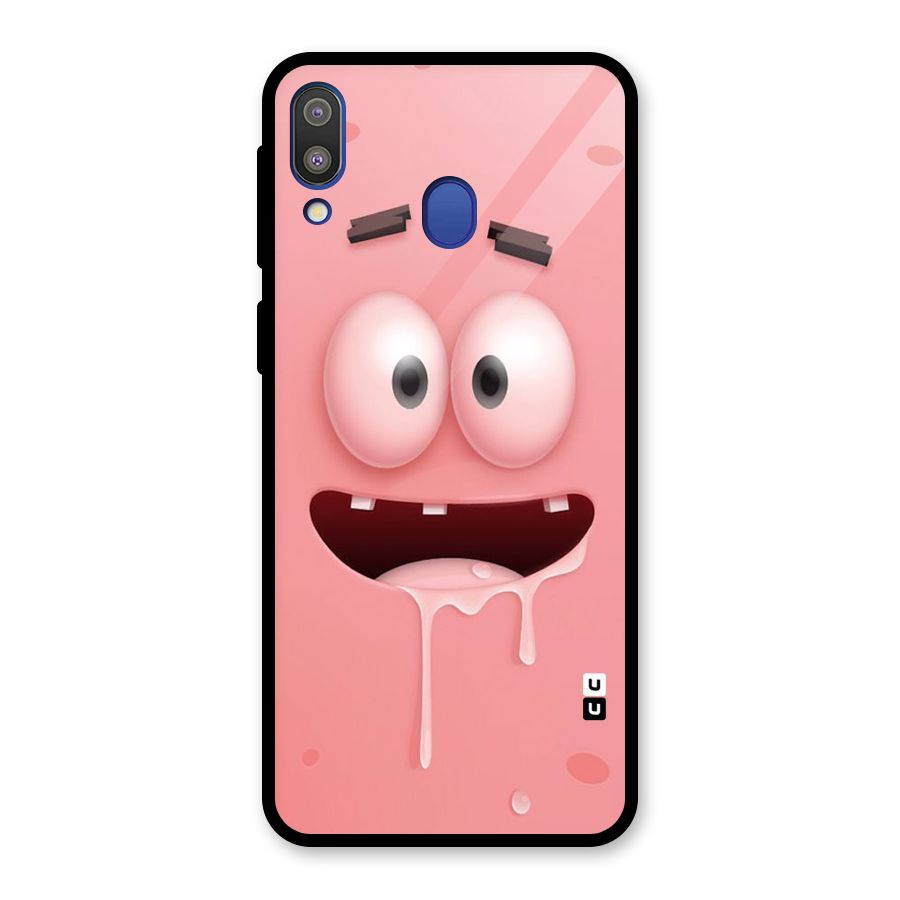 Watery Mouth Glass Back Case for Galaxy M20