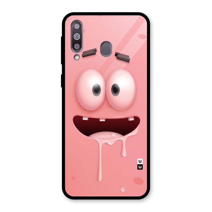 Watery Mouth Glass Back Case for Galaxy M30