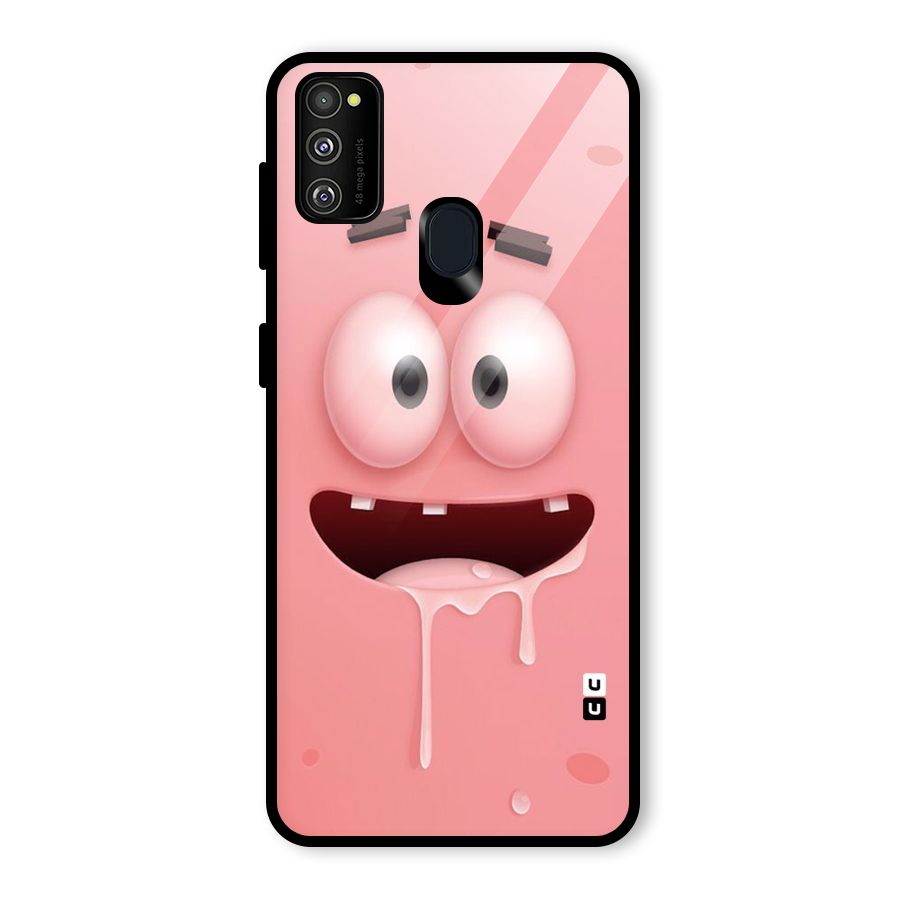 Watery Mouth Glass Back Case for Galaxy M30s