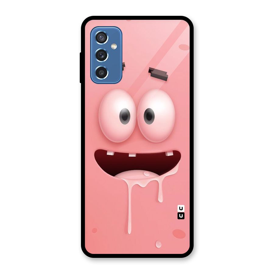 Watery Mouth Glass Back Case for Galaxy M52 5G
