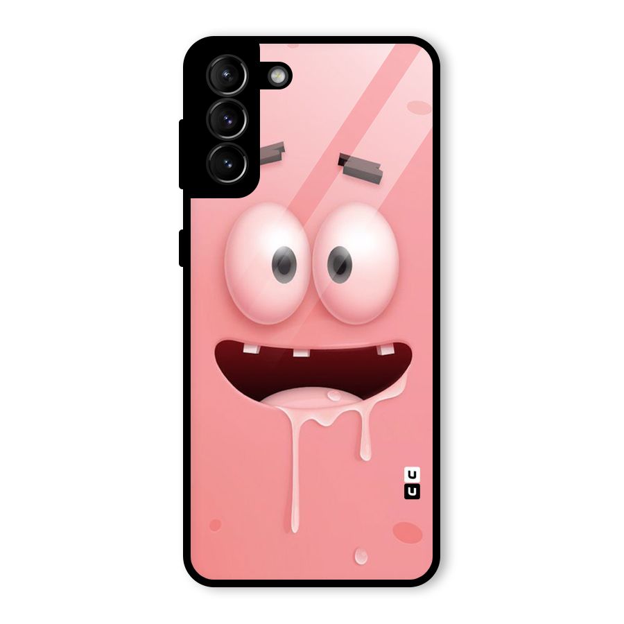 Watery Mouth Glass Back Case for Galaxy S21 Plus