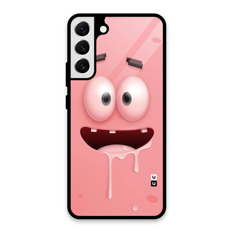 Watery Mouth Glass Back Case for Galaxy S22 Plus 5G