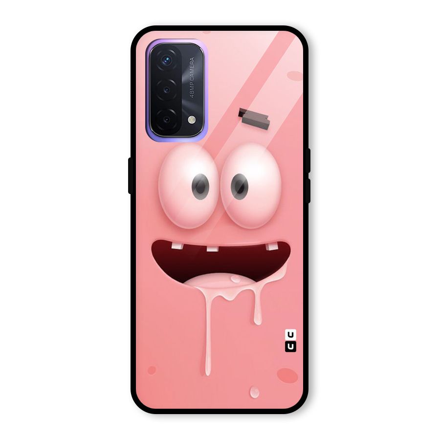 Watery Mouth Glass Back Case for Oppo A74 5G