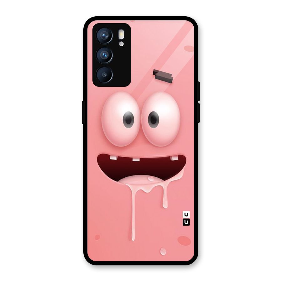 Watery Mouth Glass Back Case for Oppo Reno6 5G