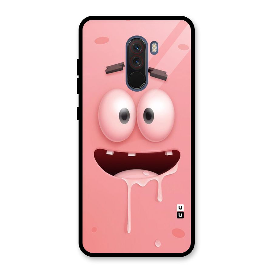 Watery Mouth Glass Back Case for Poco F1