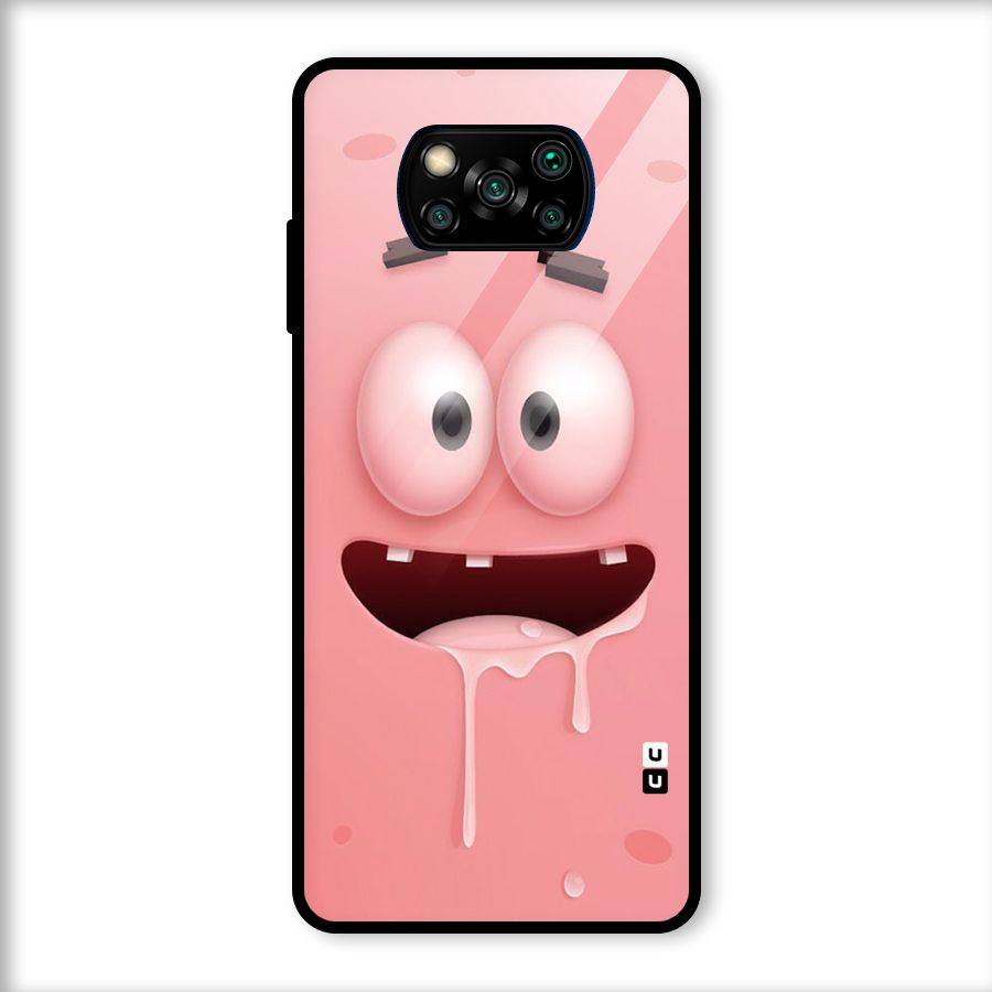 Watery Mouth Glass Back Case for Poco X3