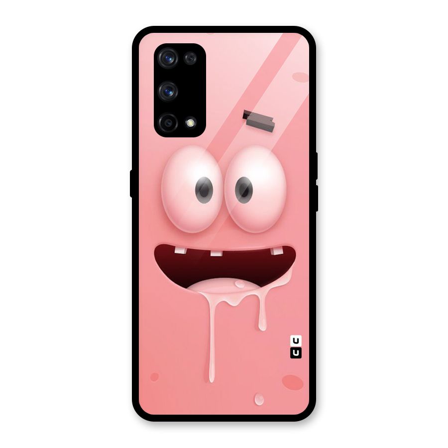Watery Mouth Glass Back Case for Realme X7 Pro