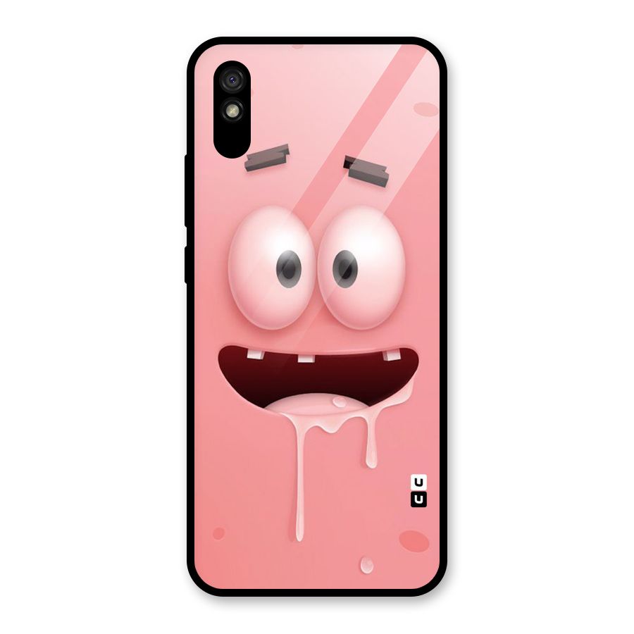 Watery Mouth Glass Back Case for Redmi 9i