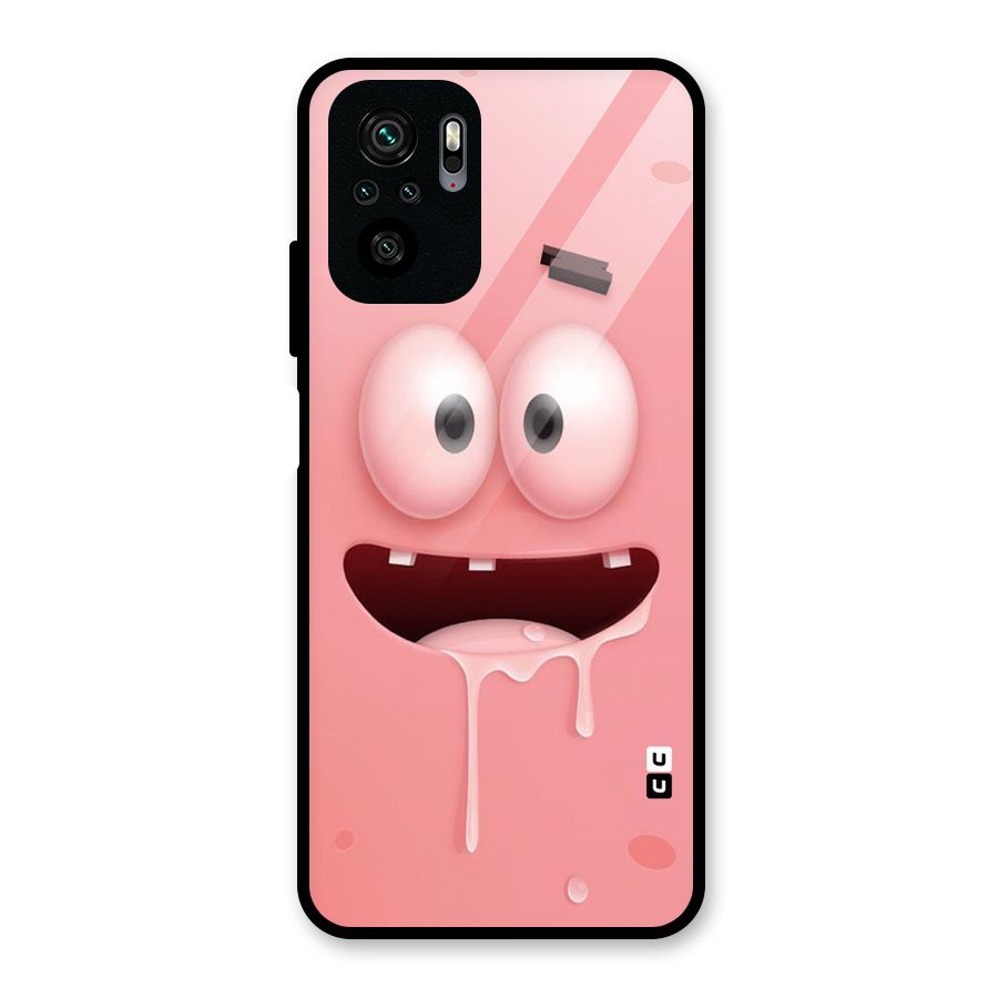 Watery Mouth Glass Back Case for Redmi Note 10S
