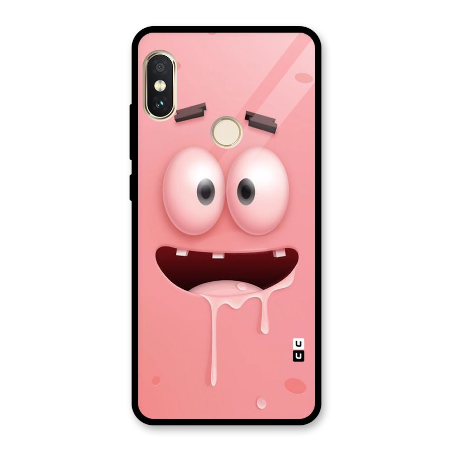 Watery Mouth Glass Back Case for Redmi Note 5 Pro