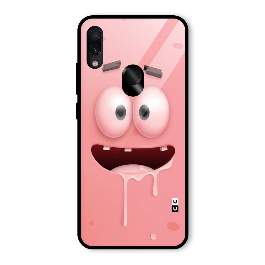 Watery Mouth Glass Back Case for Redmi Note 7 Pro