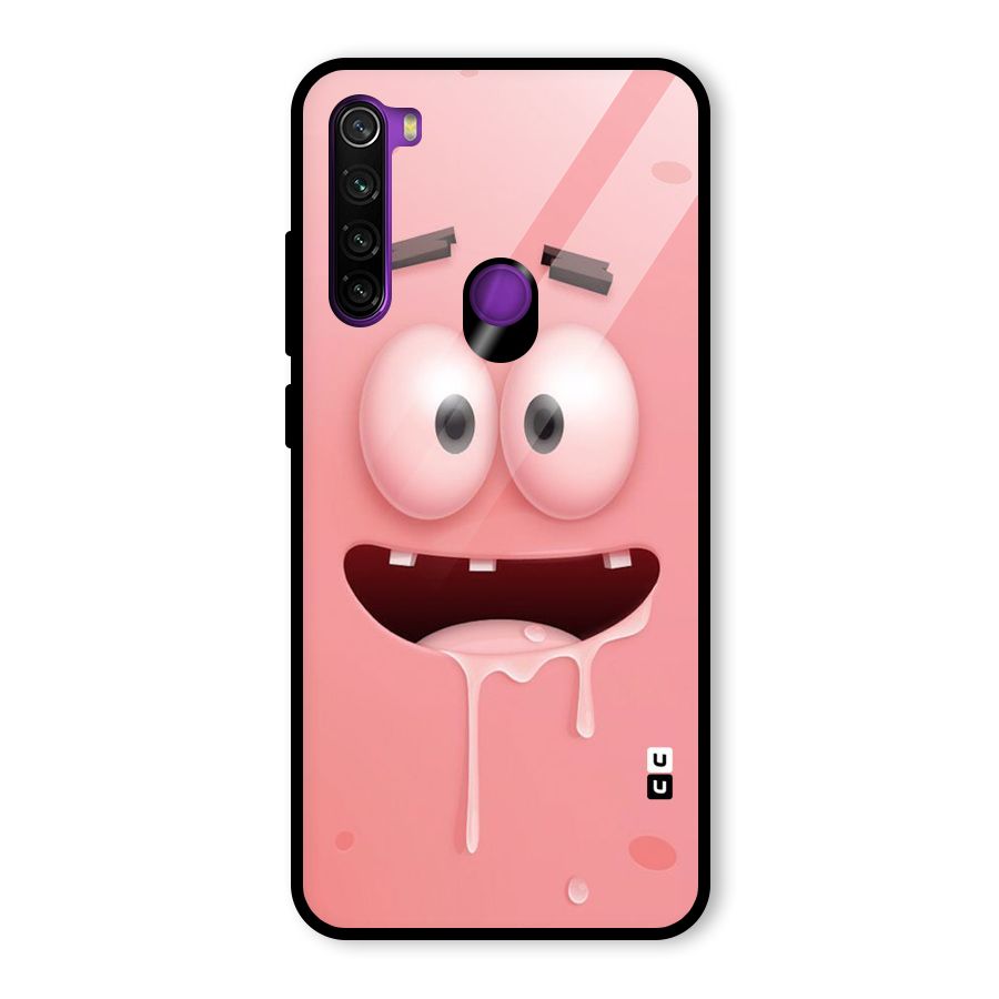 Watery Mouth Glass Back Case for Redmi Note 8