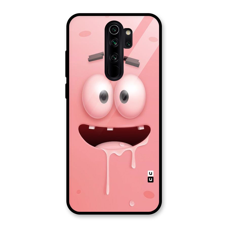 Watery Mouth Glass Back Case for Redmi Note 8 Pro