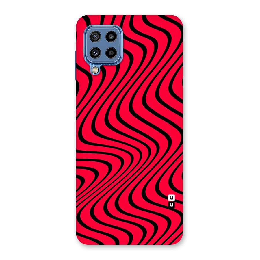 Waves Pattern Print Back Case for Galaxy M32