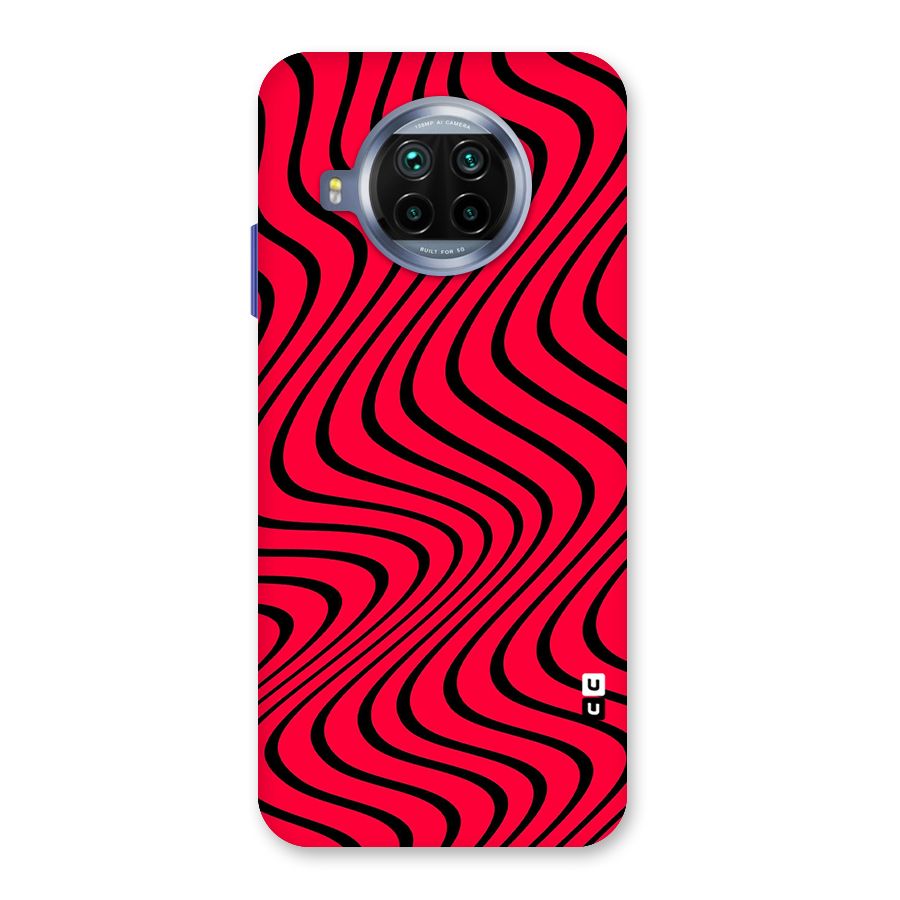 Waves Pattern Print Back Case for Mi 10i