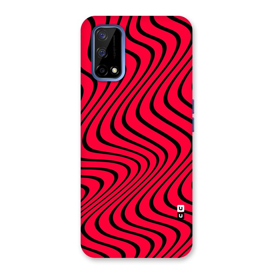 Waves Pattern Print Back Case for Realme Narzo 30 Pro