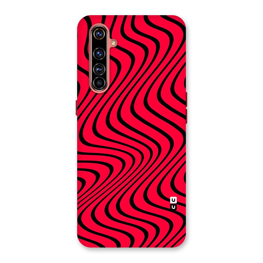 Waves Pattern Print Back Case for Realme X50 Pro