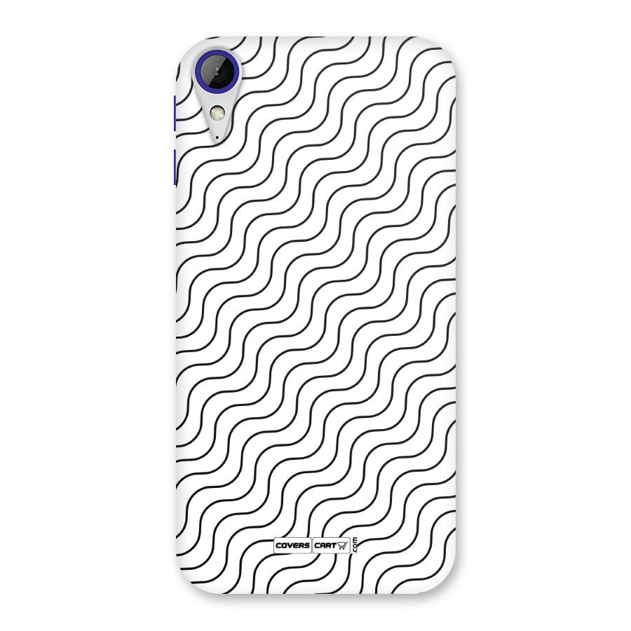 Wavy Pattern Back Case for Desire 830