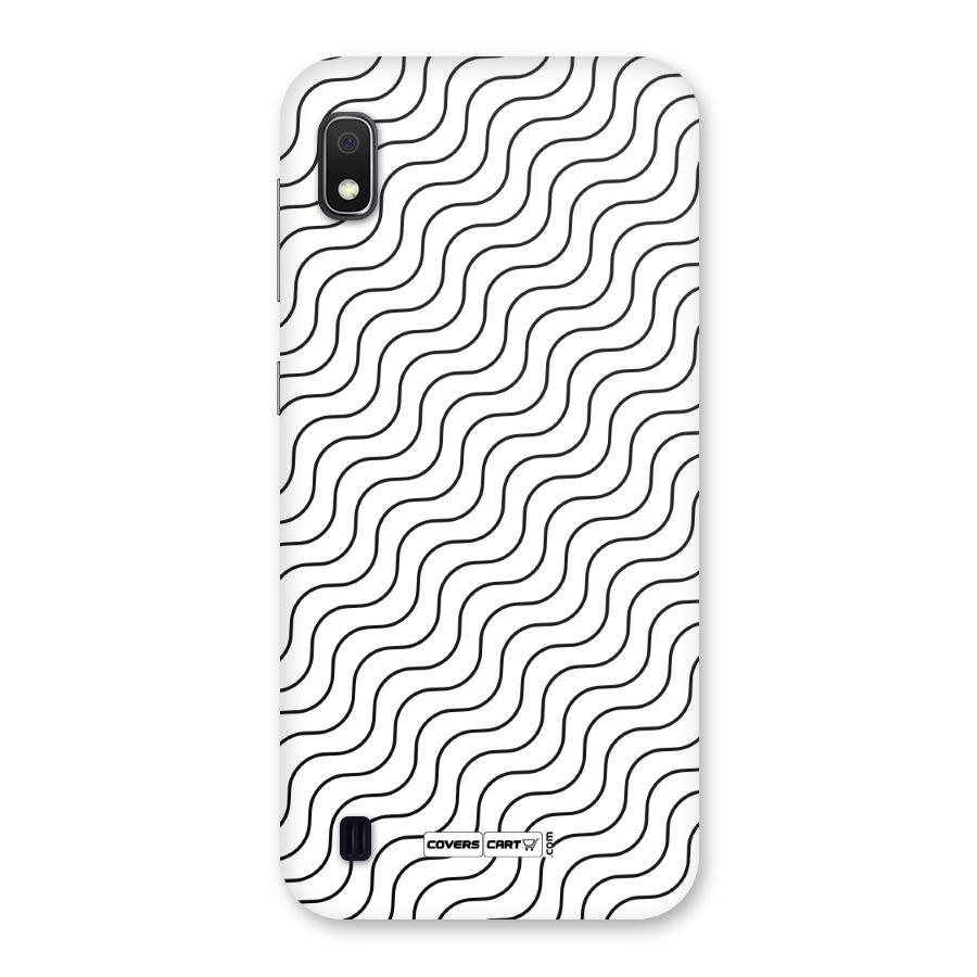 Wavy Pattern Back Case for Galaxy A10