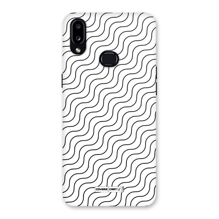 Wavy Pattern Back Case for Galaxy A10s
