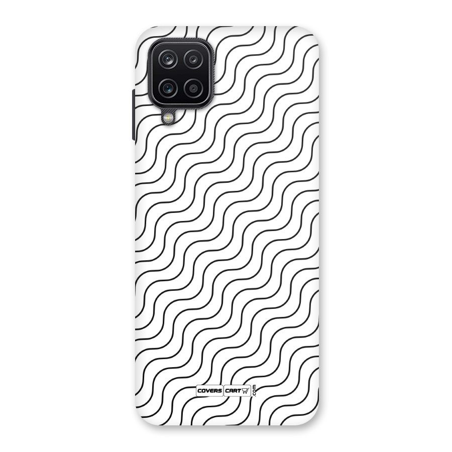 Wavy Pattern Back Case for Galaxy A12