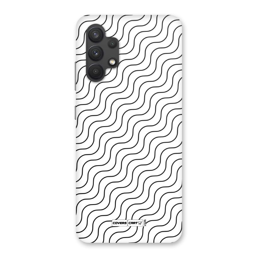 Wavy Pattern Back Case for Galaxy A32