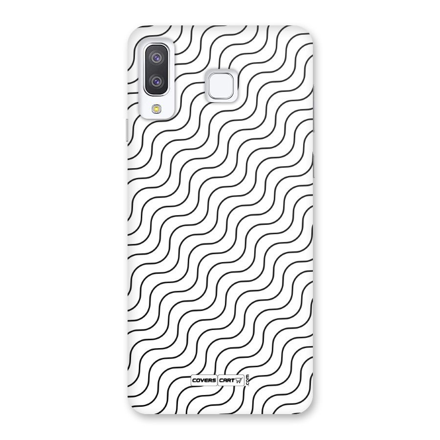 Wavy Pattern Back Case for Galaxy A8 Star