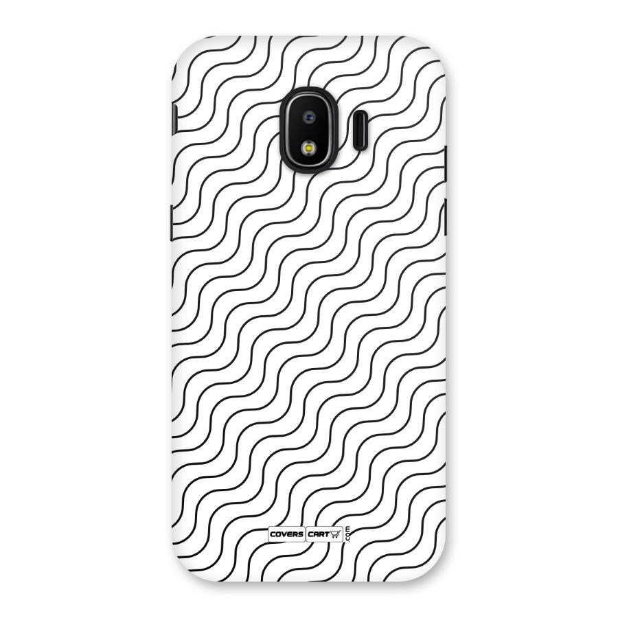 Wavy Pattern Back Case for Galaxy J2 Pro 2018