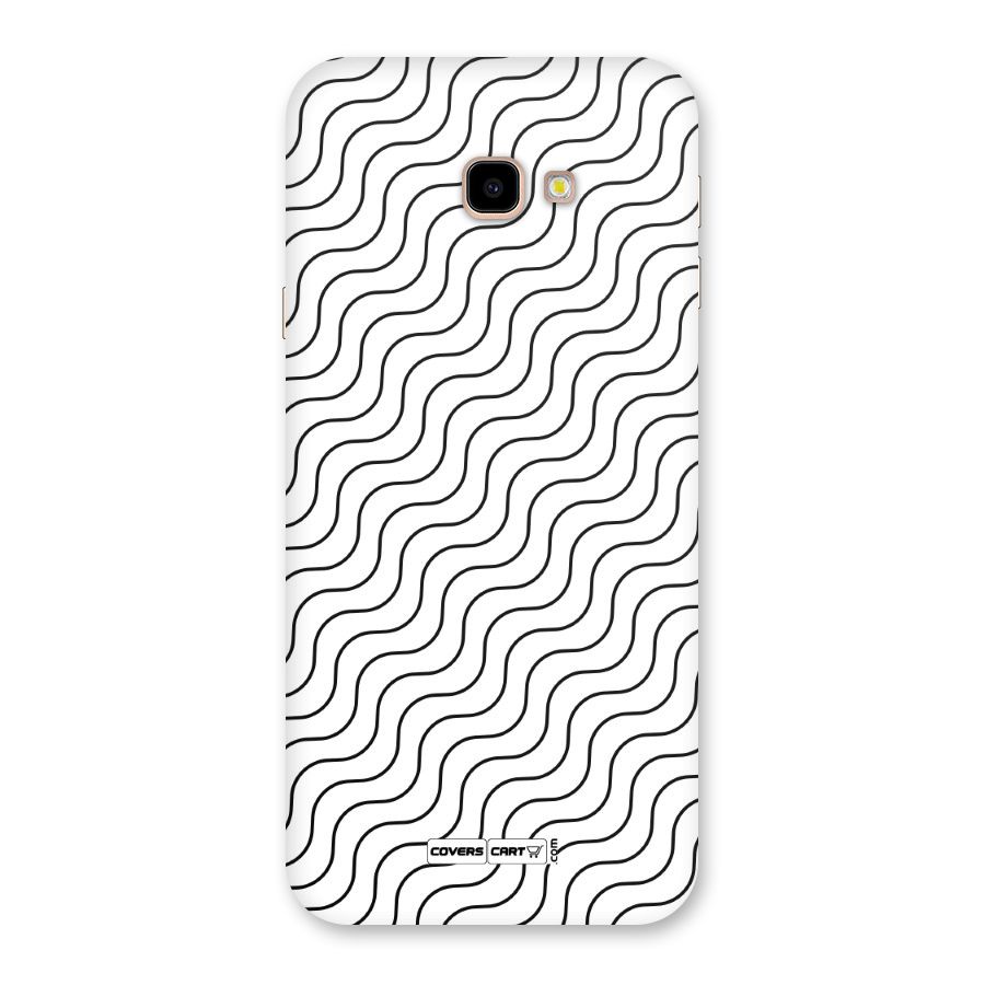 Wavy Pattern Back Case for Galaxy J4 Plus