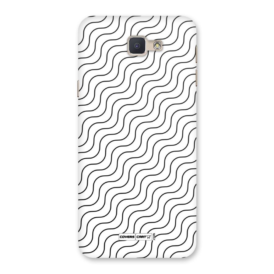 Wavy Pattern Back Case for Galaxy J5 Prime