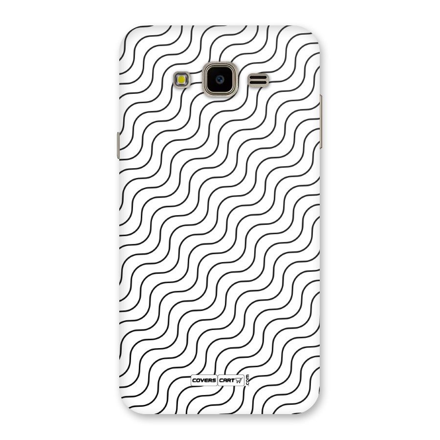 Wavy Pattern Back Case for Galaxy J7 Nxt
