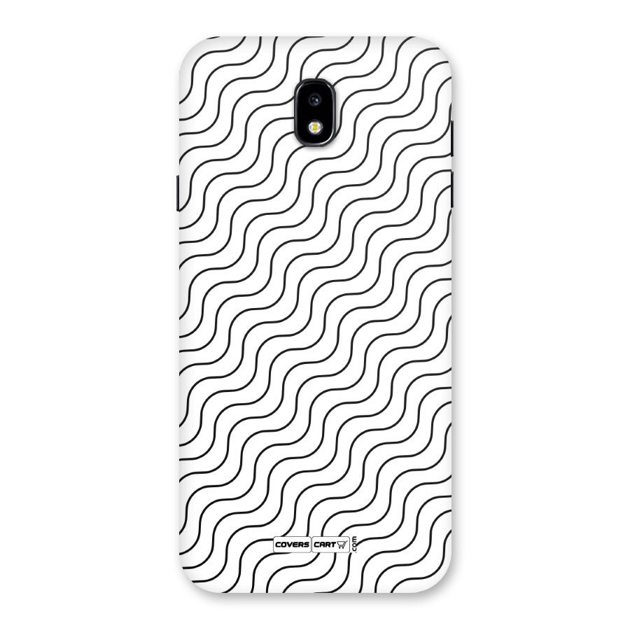 Wavy Pattern Back Case for Galaxy J7 Pro