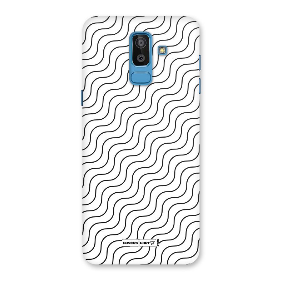 Wavy Pattern Back Case for Galaxy J8