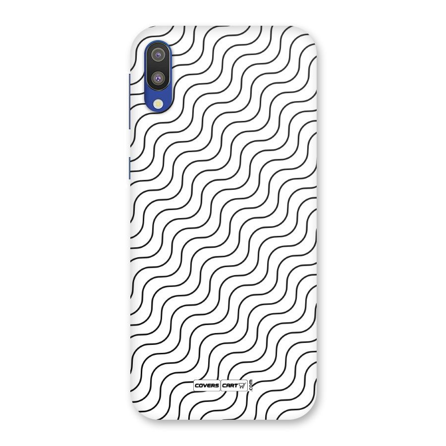 Wavy Pattern Back Case for Galaxy M10